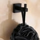 thumbnail image 3 of Gancho para toallas Jadeshay colgador de puerta acero inoxidable negro A, 3 of 8