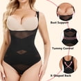 thumbnail image 3 of COMFREE Shapewear Bodysuit for Women Tummy Control Body Shaper Waist Trainer Full Body Shaper Compression Thong Bodysuit, 3 of 4