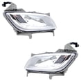 thumbnail image 2 of New Front Left and Front Right Fog Light Compatible With Hyundai Veloster SE 4 Cyl 1.6L Veloster Turbo R-Spec 4 Cyl 1.6L 2012-2017 By HY2592152 922012V000 HY2593152 922022V000, 2 of 6