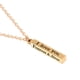 thumbnail image 3 of Xihbxyly Collar de Acero Inoxidable con Colgante "Te Amo", Diseño de Columna Negra Resistente, Regalo Especial para Pareja, Romántico para Uso Diario, Aniversario o Ocasión Especial, Cadena de 50 Cm., 3 of 3