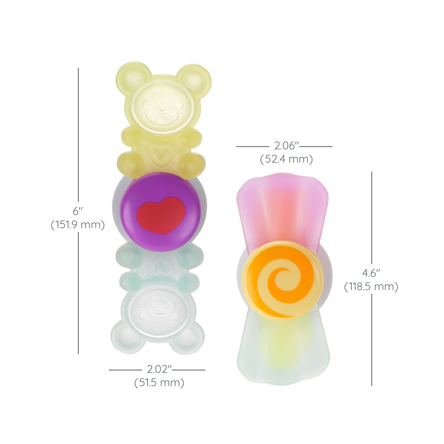 Infantino Sweet Treat Spinners Baby Teether with Suction Base photo 6