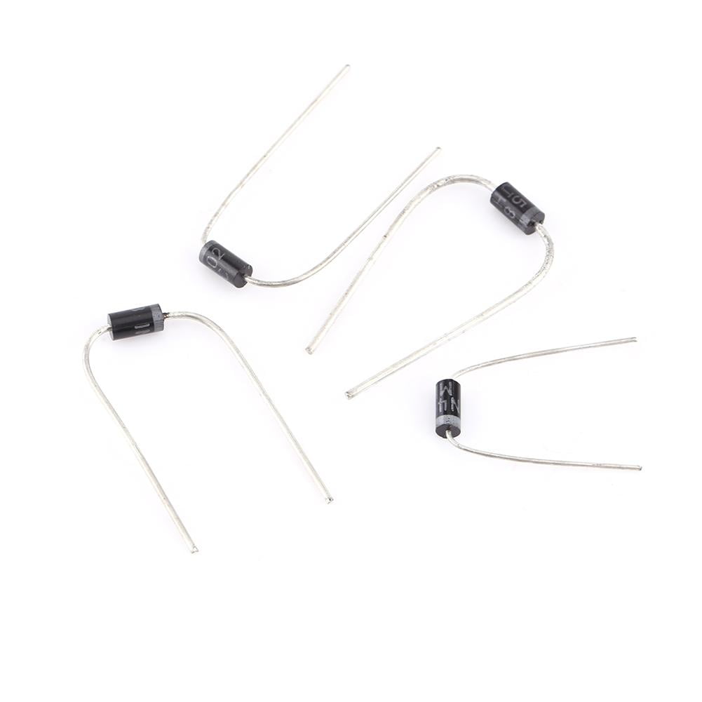 200pcs 10 Values Rectifier Diode Assortment Electronic Kit 1N4001~1N4007 1N5817~1N5819 with Box for Electronic Professionals or Enthusiasts Rectifier Diode
