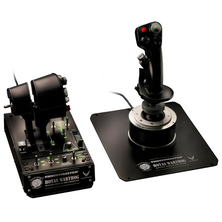 THRUSTMASTER HOTAS WARTHOG セット Thrustmaster Hotas Warthog Flight Stick Controls - Joystick & Dual
