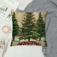 thumbnail image 2 of PHYHOO Red Christmas Throw Pillow Covers Farmhouse Xmas Truck Christmas Trees Pillows Decorative Holiday Cushion Cases for Home Outdoor Decoration, 2 of 5