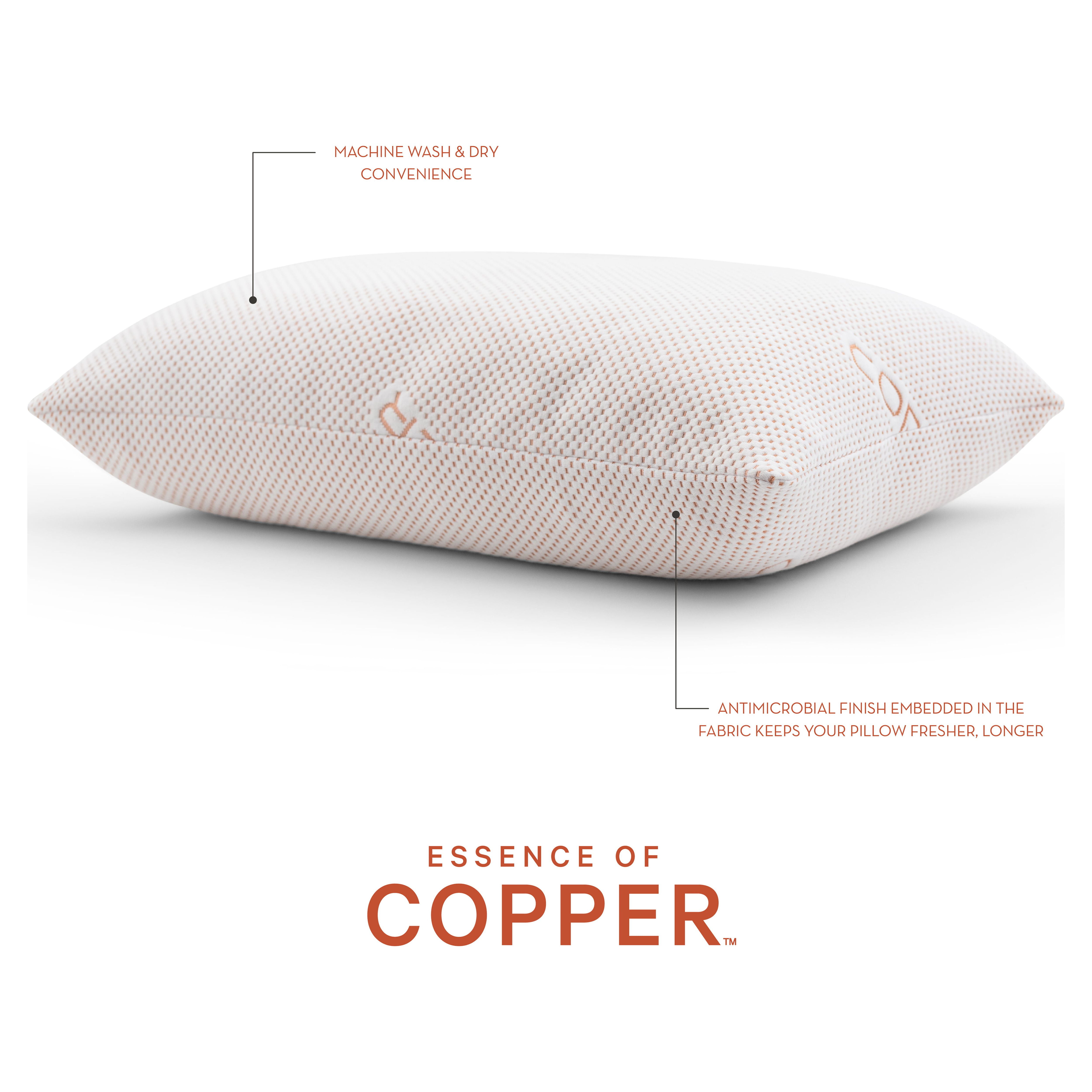 Essence top copper pillow