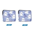 thumbnail image 7 of FORMRS 15"-15.6" Laptop Sleeve Protective Case Soft Carrying Quilted Computer Bag Cover, Blue Halloween, 7 of 7