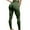 Dark Green, variant on Workout Leggings for Women Yoga Running PantsSeamless Cationic High Waist Toning Cropped Leggings for Workout Running Fitness and Body Shaping