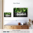 thumbnail image 4 of Elephant Stock Pop Tropical Waterfall Wall Art - Nature Canvas Canvas - 12" x 8", 4 of 8