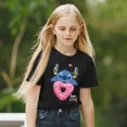 thumbnail image 4 of Camiseta de algodón para niños, camiseta de dibujos animados de Disney Lilo Stitch, camiseta de manga linda de Stitch, camiseta gráfica Y2k, camisetas para niñas y niños, 4 of 5