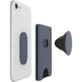 thumbnail image 3 of PopSockets: Phone Wallet with Expanding Phone Grip, Phone Card Holder - Shadow Blue, 3 of 3