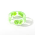 thumbnail image 2 of Cute Acrylic Resin Rings Colorful Summer Knuckle Transparent Rings, 2 of 9