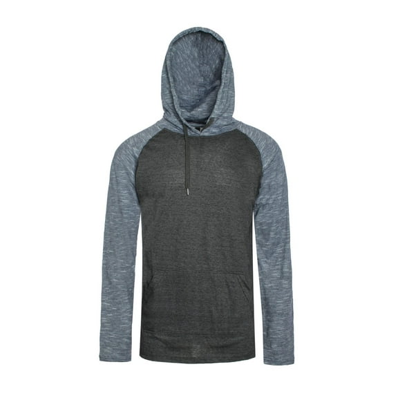 Men's Unisex Adult Color Block Multicolored Cotton Polyester Activewear Hooded Hoodie Sweatshirt