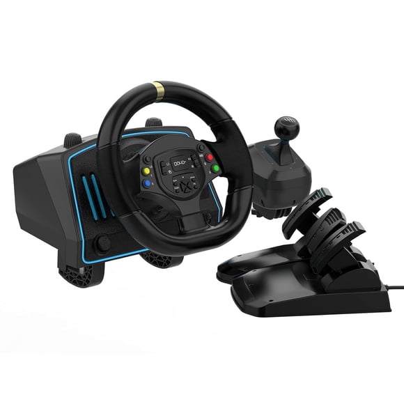 Volante de carreras para videojuegos DOYO G30 de 1080 grados con pedales para Xbox