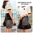 thumbnail image 6 of FORMRS Crossbody Bag for Women Quilted Travel Shoulder Cell Phone Purse with Chain Strap Handbag, Small Space Pattern, 6 of 7