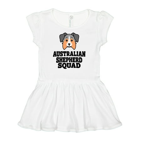 

Inktastic Dog Australian Shepherd Squad Gift Baby Girl Dress
