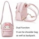 thumbnail image 3 of Anime Cute Cartoon Bag Cosplay Shoulder Bag Backpack Handbag PU Schoolbags for Kids Girls Fans(Pink), 3 of 5