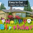 thumbnail image 2 of 3 PCS Blank Yard Signs 13" x17" - Plastic Garden Lawn Sign Board - UV & Water Resistant DIY Poster Board Signs for Party Open House Birthday Decorations, 2 of 8
