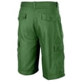 thumbnail image 2 of Men's Casual Twill Cargo Shorts with Belt, 2 of 4