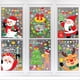 thumbnail image 2 of Calcomanías navideñas para ventana, pegatinas para ventana, copo de nieve, ciervo, Papá Noel, decoración del país de las maravillas de invierno, 2 of 4