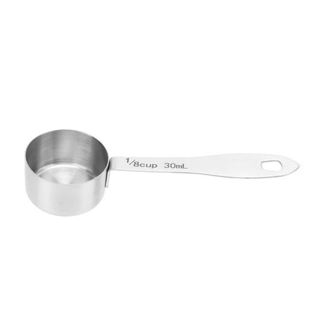 

Coffee Measure Spoon 304 Stainless Steel Coffee Bean Measuring Tablespoon Round Convenient 30ml For Kitchen For Sugar