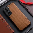 thumbnail image 1 of Bamboo Wood Pattern Leather Back Cover For Samsung Galaxy S21 S22 S20 Ultra Plus FE Phone Case, 1 of 5