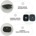 thumbnail image 5 of SEWACC Camera Mount Quick Release Plate Tripod Part Durable Lightweight 1Pcs 2.6X1.7X0.3in, 5 of 8