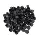 thumbnail image 1 of Tapones de agujero de bloqueo de plástico negros 100 piezas con cabeza de 9/16", 1 of 1