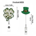 thumbnail image 3 of Giaone Patrick's Day Badge Card Holder with Swivel Clip Retractable Badge Reels, 3 of 7