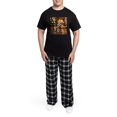 thumbnail image 5 of CafePress - Adorable Yorkshire Terrier Yorke Christmas Pajamas - Men's Dark Loose Fit Cotton Pajama Set, 5 of 7