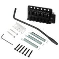 thumbnail image 4 of Guitarra Eléctrica Puente Tremolo Bloque con Tornillos de Barra Whammy Llave Resortes Garra Negro CUTICAT Puente de trémolo de guitarra eléctrica, 4 of 8