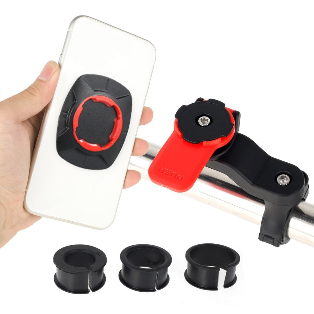 Support Vélo t Moto Smartphon Fixation guidon Houss étanch zippé - Noir au millur prix