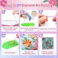 thumbnail image 5 of Kids Crafts for 6 7 8 9 10 Year Old Girl Gift Ideas Arts and Crafts for Kids Age 6-8 10-12 Girls Toys Diamond Art Supplies for Kids 9-12 Diamond Painting with Wooden Frame Gifts for Girls Teen Adults, 5 of 7