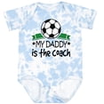 thumbnail image 3 of Inktastic Soccer My Daddy is the Coach Boys or Girls Baby Bodysuit, 3 of 5
