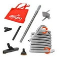 thumbnail image 1 of ALLEGRO Central Vac Hardwood 30ft Premium Hose Kit-Anti-Kinking Dual Swivel Technology Light-Weight, 1 of 1