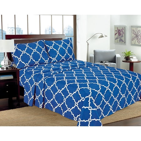 navy blue deep pocket queen sheets