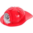 thumbnail image 1 of ColoMX Gorro de bombero infantil: Gorro de bombero de plástico, casco de fiesta de bombero, juguete de imitación para fiestas de bomberos, gorra de bombero de plástico, 1 of 8