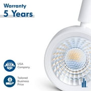 Hyperikon LED Track Head Lighting, H-Type Integrated Track Light, 8.5W50W, Daylight White, Energy Star, 4 Pack