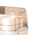 thumbnail image 2 of Organizador de cuidado de la piel, caja de almacenamiento de cosméticos con organizador de maquillaje Organizador de maquillaje con cajón Valor inmejorable, 2 of 12