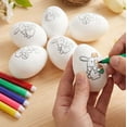 thumbnail image 3 of DIY Hand Painted Easter Eggs Set For Festive Home Decoration Pendant, 3 of 9