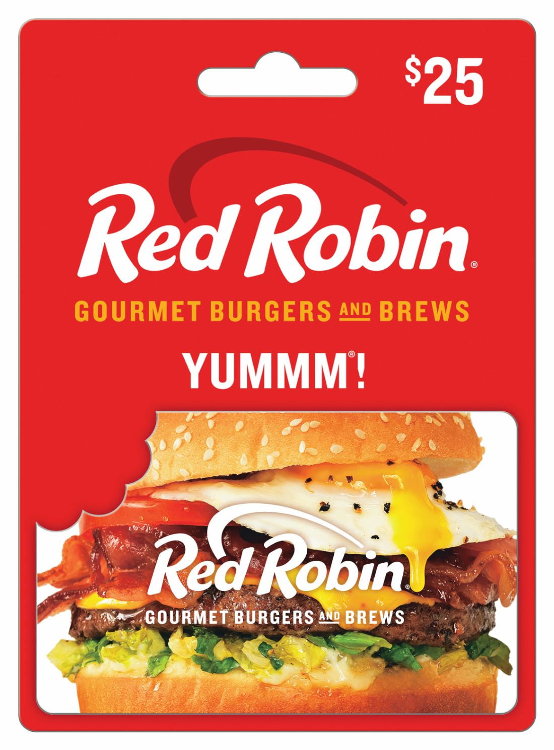 red robin limited edition gift card Amazon.com: Red Robin Physical Gift Card main image 0