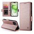 thumbnail image 2 of Designed for iPhone 13 Wallet Case, with Card Slots Strong Magnetic Closure PU Leather Flip Fold Shockproof Kickstand Durable Purse Flip Case for iPhone 13 - Rosegold, 2 of 7