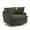 Green, variant on Orion Velvet Swivel Lounge Chair