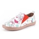 thumbnail image 3 of Zapatos Cómodos para Barcos Informales Lona Mocasines Navideños Mujer Antideslizantes Transpirables Punta Redonda Viajes Al Aire Libre, 3 of 9