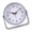 Dark Gray, variant on Yihuala Elegant Table Clock Quiet Battery Operated Timepiece for Artistic Homes Decoration in Various Space