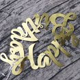 thumbnail image 5 of 1 Set Mirror Banner Party Decoration Creative Golden Paper Bunting Garland Birthday Party Supplies, 5 of 9
