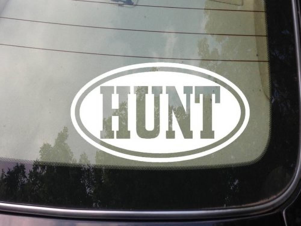 Hunt sticker decal turkey decoy deer hunting 6" *C356*
