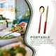 thumbnail image 4 of Ounissouiy Utensilios de cocina 304 Cuchara de acero inoxidable Juego de palillos de tenedor Vajilla con caja Accesorios de viaje con PP Snap-fit ​​para Type2 NO2 Ounissouiy HA012725-02, 4 of 6