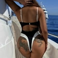 thumbnail image 5 of Trajes de baño de una pieza para mujer Traje de baño de bikini de playa informal conjunto para mujer Traje de baño para mujer, 5 of 5