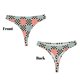 thumbnail image 3 of Balery Colorful Checkered Tangas de Algodón para Mujer con Estampado – Ropa Interior Sexy, Transpirable, G-string-X-Large, 3 of 6
