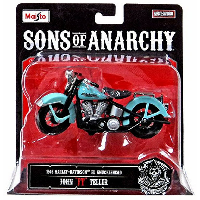 Son's of Anarchy Premium Motorcycle Bundle - Three 1/18 Scale Diecast Models